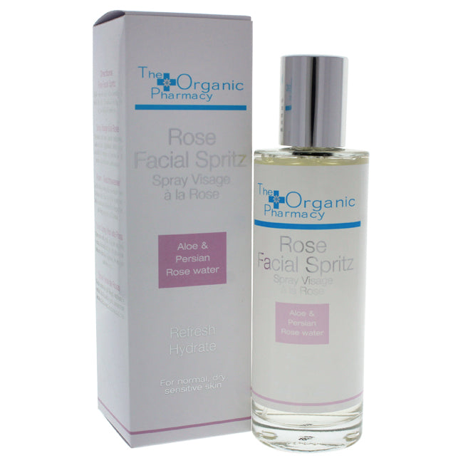 The Organic Pharmacy Rose Facial Spritz by The Organic Pharmacy for Women - 3.3 oz Toner