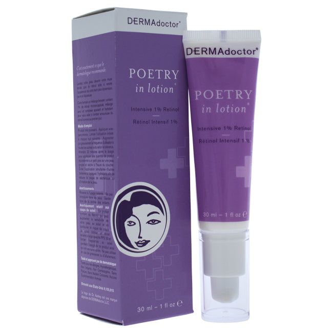 DERMAdoctor Poetry In Lotion Intensive 1% Retinol by DERMAdoctor for Women - 1 oz Lotion