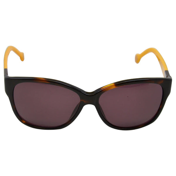 Carolina Herrera Carolina Herrera SHE511 0743 - Tortoise Mustard Signature by Carolina Herrera for Women - 56-14-130 mm Sunglasses