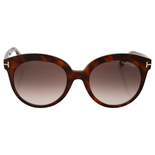 Tom Ford Tom Ford FT0429 Monica 56F - Havana by Tom Ford for Women - 54-20-140 mm Sunglasses