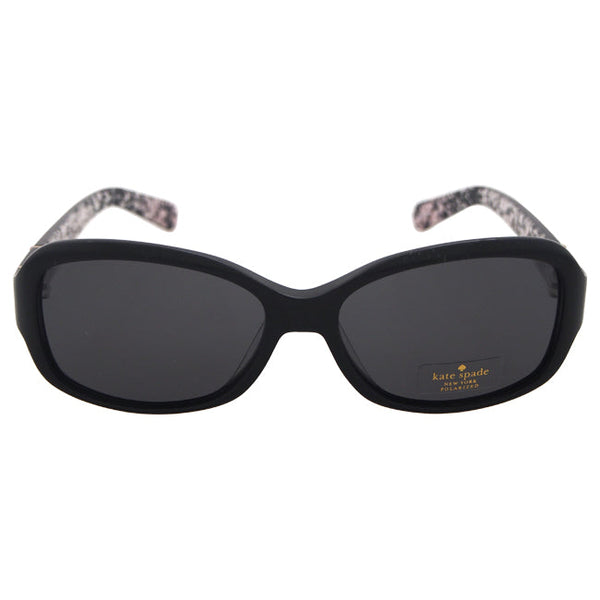 Kate Spade Kate Spade Cheyenne/P/S/ Y21P - Black Polarized by Kate Spade for Women - 55-16-130 mm Sunglasses