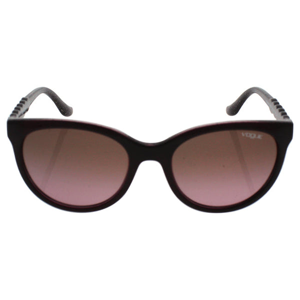 Vogue Vogue VO2915S 2262/14 - Top Bordeaux-Glitter Pink/Pink Gradient Brown by Vogue for Women - 53-19-145 mm Sunglasses