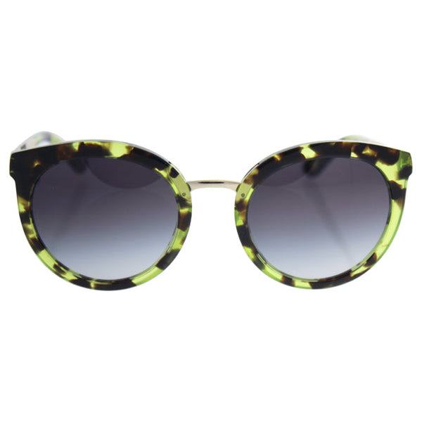 Dolce and Gabbana Dolce and Gabbana DG 4268 2970/8G - Cube Havana Green/Grey Gradient by Dolce and Gabbana for Women - 52-22-140 mm Sunglasses