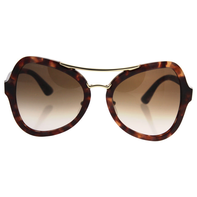 Prada Prada SPR 18S UE0-0A6 - Spotted Brown Pink/Brown Gradient Pink by Prada for Women - 55-20-135 mm Sunglasses