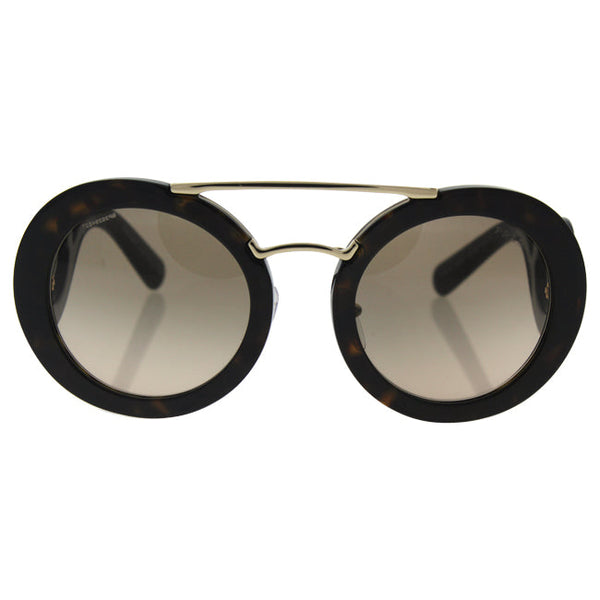 Prada Prada SPR 13S 2AU-3D0 - Havana/Light Brown Gradient Light Grey by Prada for Women - 54-25-135 mm Sunglasses