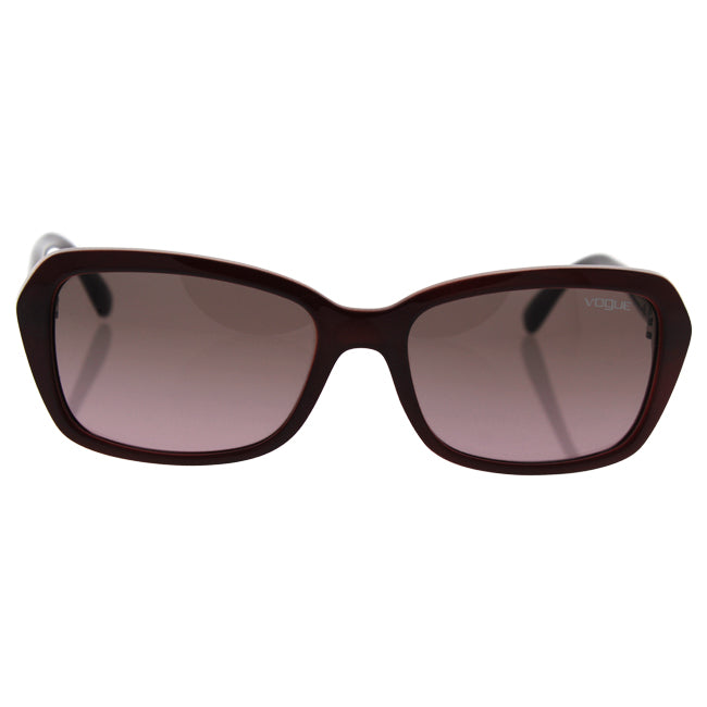 Vogue Vogue VO2964SB 2323/14 - Bordeaux Opal Powder/Pink Gradient Brown by Vogue for Women - 55-17-135 mm Sunglasses