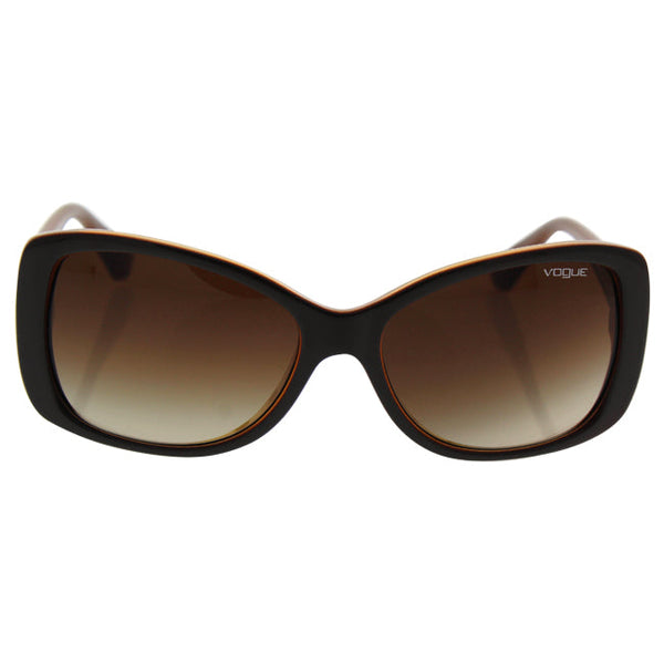 Vogue Vogue VO2843S 2279/13 - Top Brown/Orange Transparent/Brown Gradient by Vogue for Women - 56-16-135 mm Sunglasses