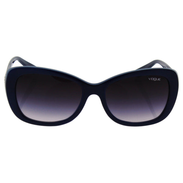 Vogue Vogue VO2943SB 2388/36 - Top Dark Blue-Blue Transparent/Pink Gradient Dark Grey by Vogue for Women - 55-17-135 mm Sunglasses