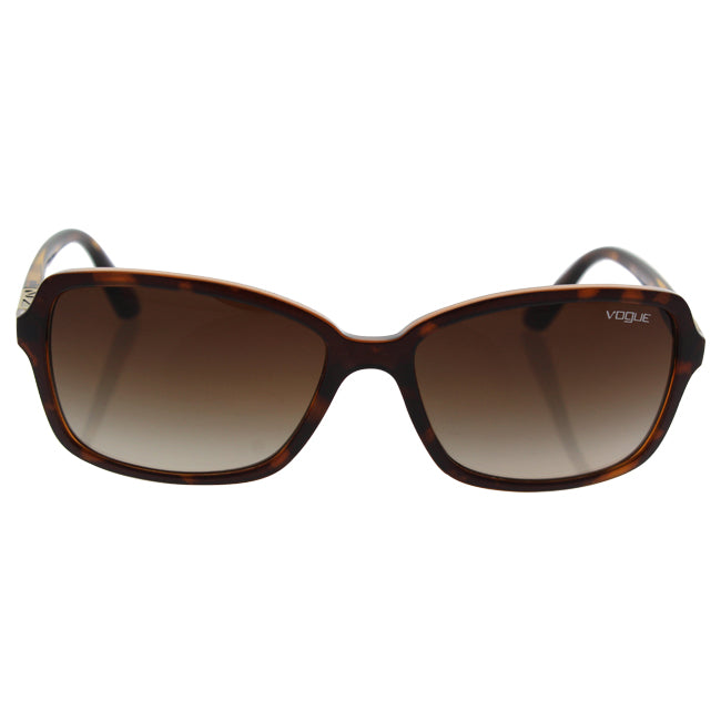 Vogue Vogue VO5031S 2386/13 - Top Dark Havana Light Brown Transparent/Brown Gradient by Vogue for Women - 58-16-135 mm Sunglasses