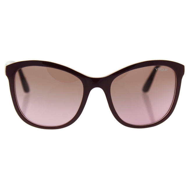 Vogue Vogue VO5033S 2387/14 - Top Dark Bordeaux Pink Transparent/Pink Gradient Brown by Vogue for Women - 54-19-135 mm Sunglasses