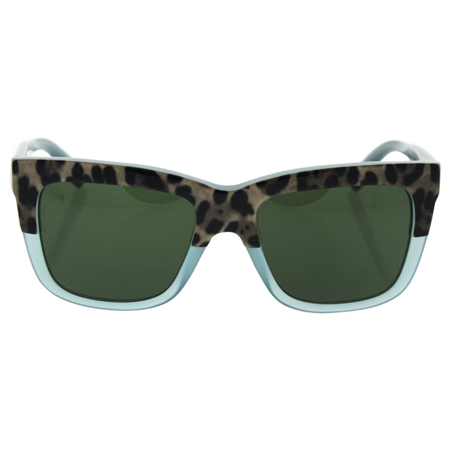 Dolce and Gabbana Dolce and Gabbana DG 4262 2971/71 - Print Leo On Opal Green/Grey Green by Dolce and Gabbana for Women - 54-18-140 mm Sunglasses