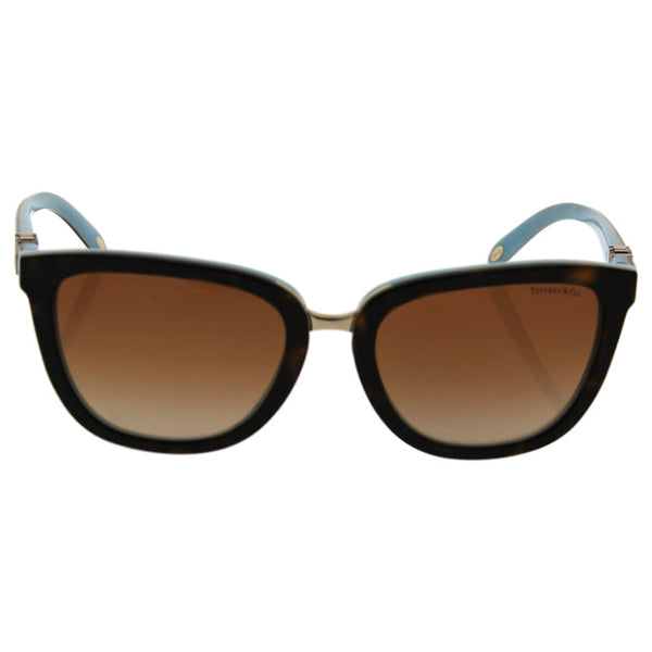Tiffany and Co. Tiffany TF 4123 8134/3B - Havana Blue/Brown Gradient by Tiffany and Co. for Women - 55-18-140 mm Sunglasses