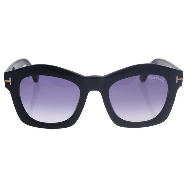 Tom Ford Tom Ford FT0431/S Greta 01Z - Shiny Black/Violet Gradient by Tom Ford for Women - 50-21-140 mm Sunglasses