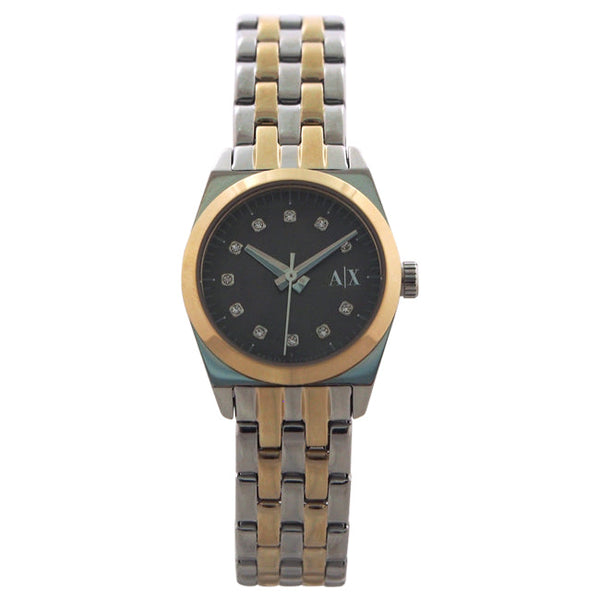 Armani Exchange AX5333 Miss Jackson Two-Tone Gold-Silver Watch by Armani Exchange for Women - 1 Pc Watch
