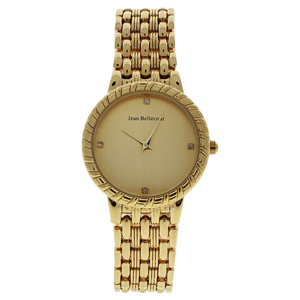 Jean Bellecour REDS20 Dufrene - Gold Stainless Steel Bracelet Watch by Jean Bellecour for Women - 1 Pc Watch