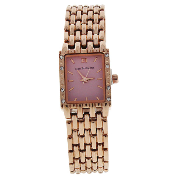 Jean Bellecour REDS25-RGP Comtesse - Rose Gold Stainless Steel Bracelet Watch by Jean Bellecour for Women - 1 Pc Watch