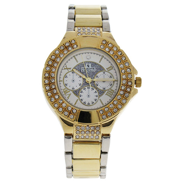 Charlotte Raffaelli CRM003 Gold/Silver Gold Stainless Steel Bracelet Watch by Charlotte Raffaelli for Women - 1 Pc Watch