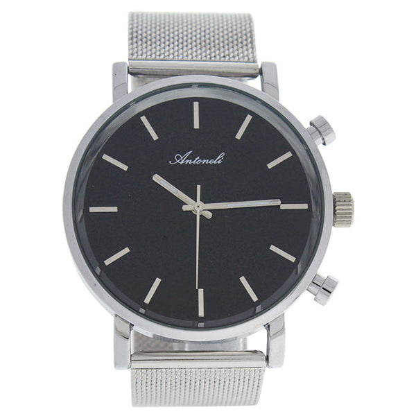 Antoneli AG6182-06 Silver Stainless Steel Mesh Bracelet Watch by Antoneli for Women - 1 Pc Watch