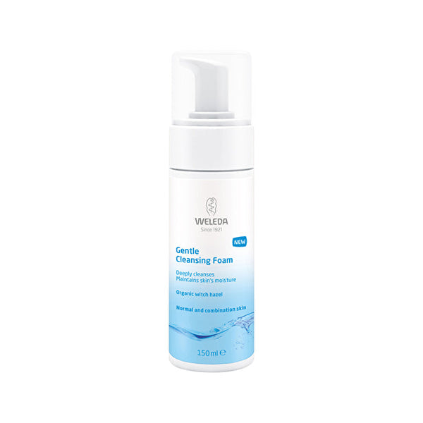 Weleda Gentle Cleansing Foam (Normal & Combination Skin) with Organic Witch Hazel 150ml