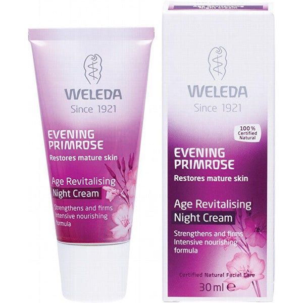 Weleda Age Revitalising Night Cream Evening Primrose (Restores Mature Skin) 30ml