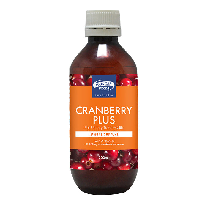 Wonder Foods Cranberry Plus 200ml