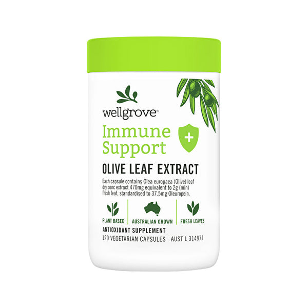 Wellgrove Olive Leaf Extract Immune Support 120vc