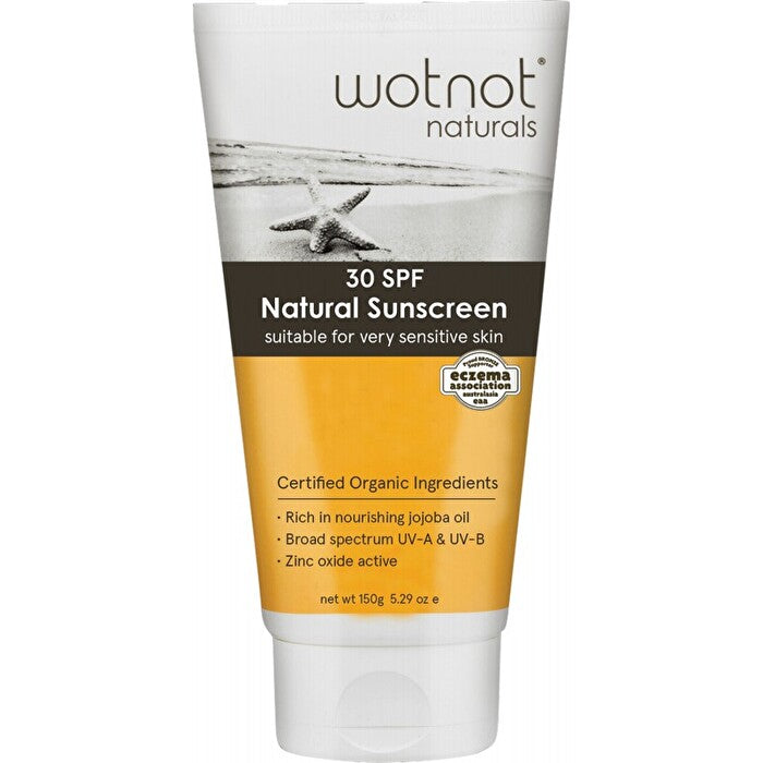 Wotnot Natural Sunscreen 30 SPF 150g