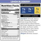 IQ Bar Lemon Blueberry 45g