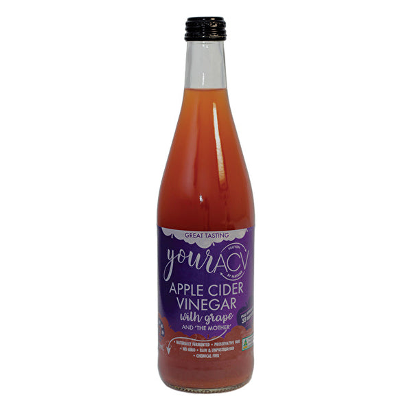 Your Acv Apple Cider Vinegar with Grape and 'The Mother' 500ml