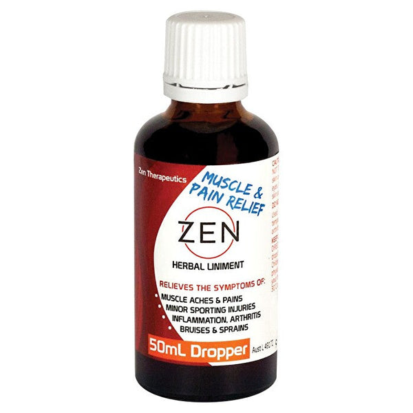 ZEN THERAPEUTICS Zen Therapeutics Herbal Liniment (Joint & Muscle Pain Relief) Dropper 50ml