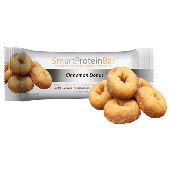 Smart Protein Cinnamon Donut Bar 60g x 12