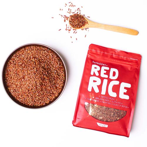 FORBIDDEN Red Rice 97% Fat Free High Protein 500g