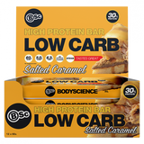 Body Science High Protein Bar 60g - Salted Caramel 12 Box