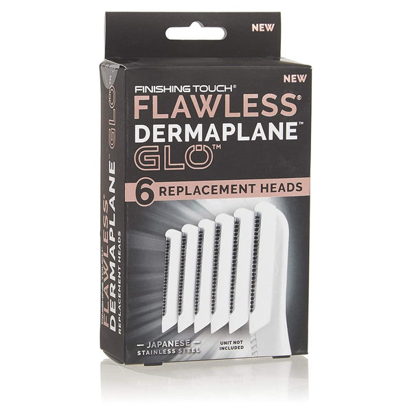 Flawless Finishing Touch Dermaplane Replacement Heads 6pk