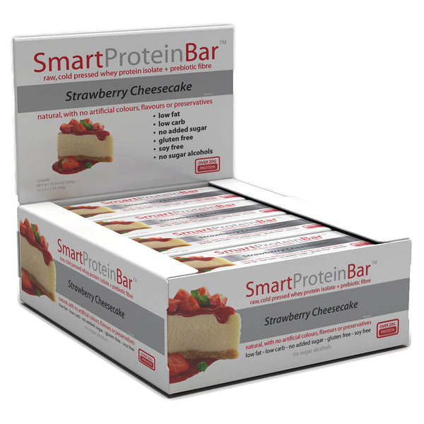 Smart Protein Strawberry Cheesecake Bar 60g x 12