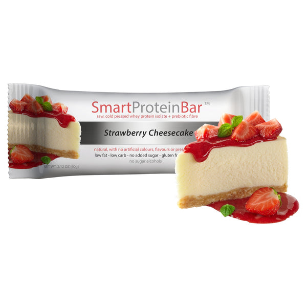 Smart Protein Strawberry Cheesecake Bar 60g x 12