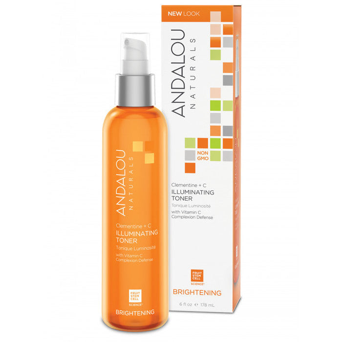 Andalou Naturals Brightening Clementine + C Illuminating Toner 178ml