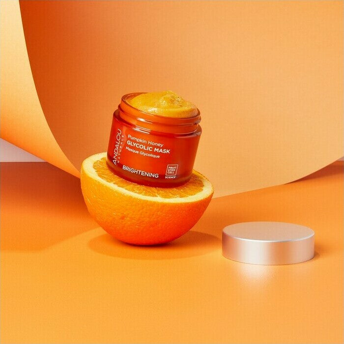 Andalou Naturals Brightening Pumpkin Honey Glycolic Mask 50g