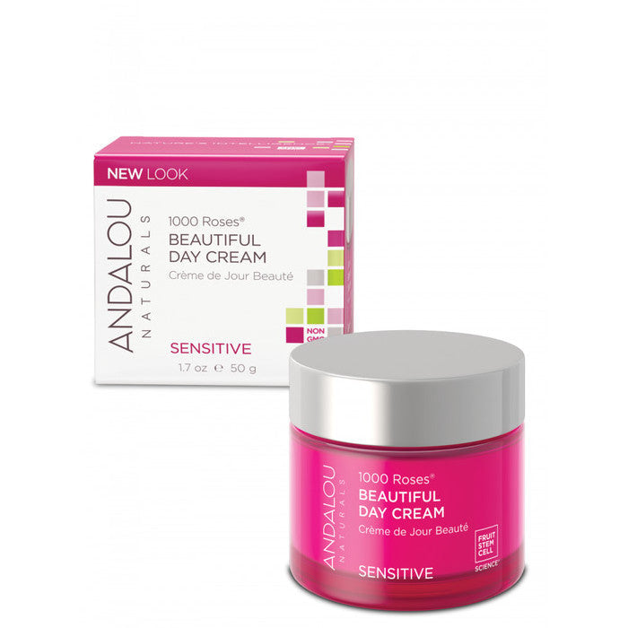 Andalou Naturals 1000 Roses Beautiful Day Cream 50g