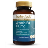 Herbs of Gold Vitamin B1 100mg 100 Tablets