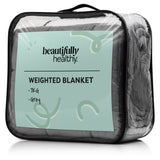 Beautifully Healthy Weighted Blanket 7 kg Beige